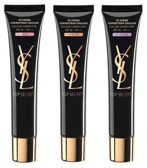 yves saint laurent cc cream apricot|Yves Saint Laurent Top Secrets CC Creme SPF35 .